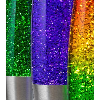 Lampa decorativa Glitter2 argintiu Rabalux 76113, 25W