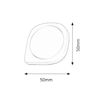 Lampa LED camera copiilor Billy alb Rabalux 4647, 0.5W