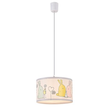 Lampa camera copiilor Flappy alb Rabalux 72166, 1xE27
