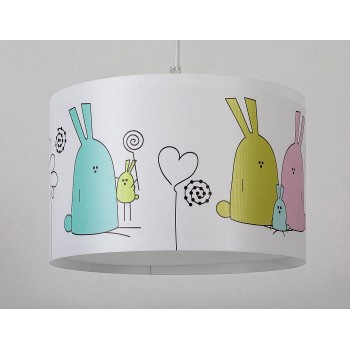 Lampa camera copiilor Flappy alb Rabalux 72166, 1xE27