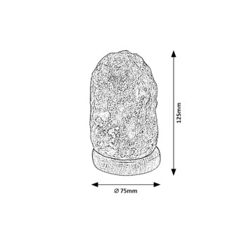 Lampa LED camera copiilor Wasabi stejar Rabalux 3680, 1W