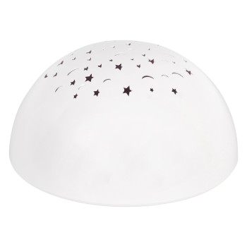 Lampa camera copiilor Lina alb Rabalux 1470, 0.5W