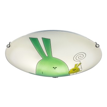 Lampa camera copiilor Flappy alb Rabalux 71279, 2xE27