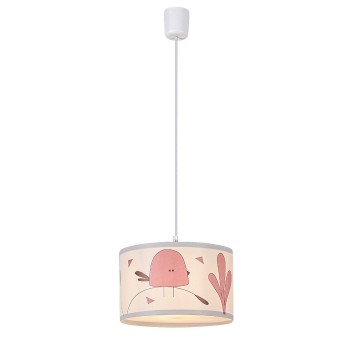 Lampa camera copiilor Fowly alb Rabalux 72069, 1xE27