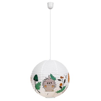 Lampa camera copiilor Hedgy alb Rabalux 72192