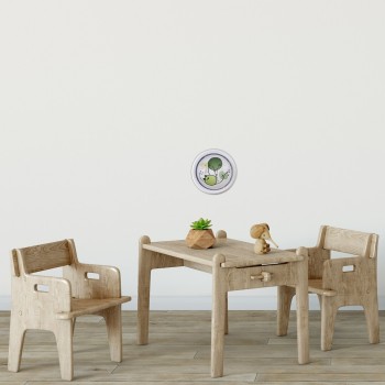 Lampa camera copiilor Froggo alb Rabalux 76071, 0.3W