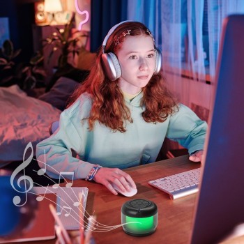 Lampa Radelia cu boxa Bluetooth Rabalux 76110, 3W