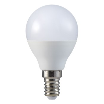 Bec LED inteligent Rabalux 79003, E14, 5W, 450lm, 2700K, G45