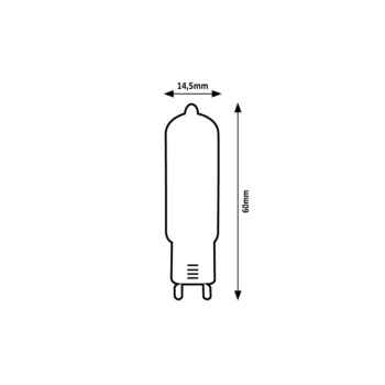 Bec LED filament Rabalux 79034, G9, 4W, 460lm, 4000K