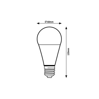 Bec LED Rabalux 79041, E27, 13W, 1300lm, 4000K, A60