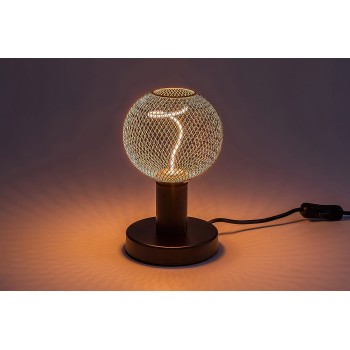 Bec LED filament Rabalux 79075, E27, 5W, 270lm, 1800K, G125