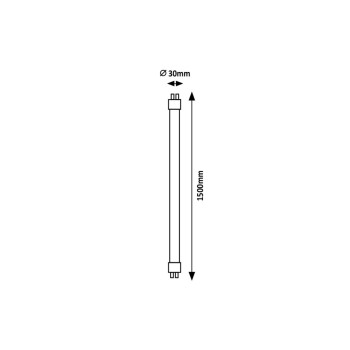 Tub LED Rabalux 79097, G13, 24W, 3600lm, 4000K, T8