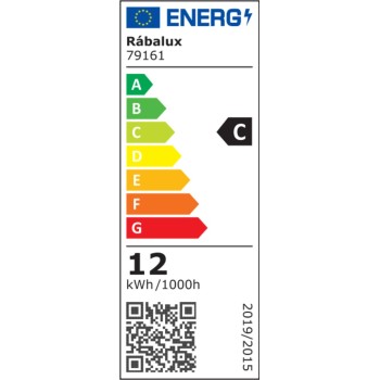 Bec LED filament Rabalux 79161, E27, 12W, 2000lm, 4000K, G95