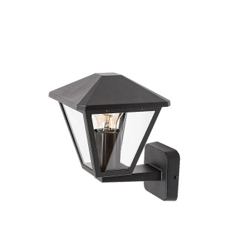 Aplica exterior Paravento negru Rabalux 7146, 1xE27, IP44
