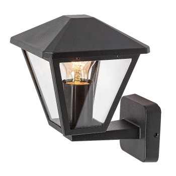 Aplica exterior Paravento negru Rabalux 7146, 1xE27, IP44