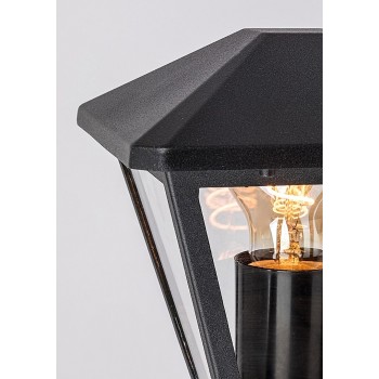 Aplica exterior Paravento negru Rabalux 7146, 1xE27, IP44