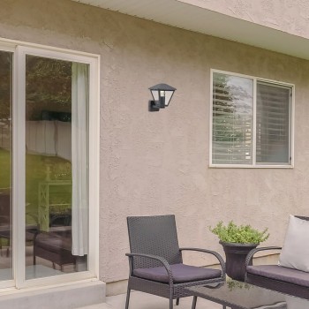Aplica exterior Paravento negru Rabalux 7146, 1xE27, IP44