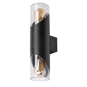 Aplica exterior Novigrad negru Rabalux 7237, 2xE27, IP54
