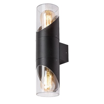 Aplica exterior Novigrad negru Rabalux 7237, 2xE27, IP54