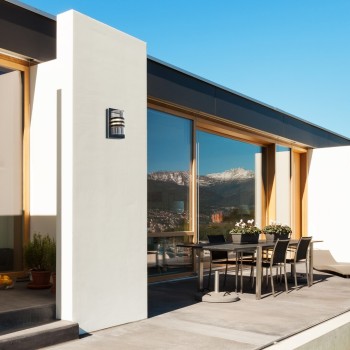 Aplica exterior Orlova negru Rabalux 7244, 1xE27, IP44