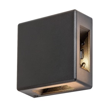 Aplica exterior LED Lippa negru Rabalux 7317, 6W, IP54, 3000K