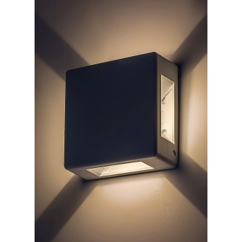 Aplica exterior LED Lippa alb Rabalux 7318, 6W, IP54, 3000K