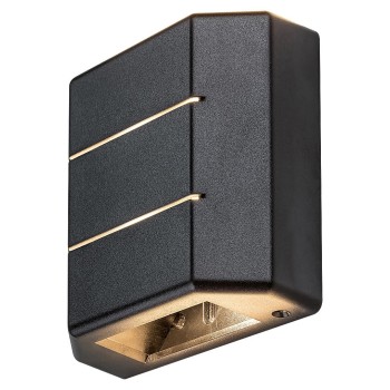 Aplica exterior LED Lippa negru Rabalux 7319, 6W, IP54, 3000K
