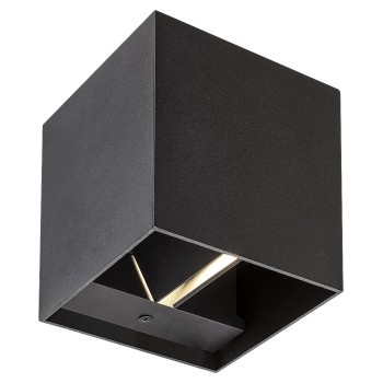 Aplica exterior Solin negru mat Rabalux 7396, 1xG9, IP54