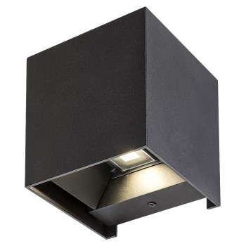 Aplica exterior Solin negru mat Rabalux 7396, 1xG9, IP54