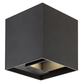 Aplica exterior Solin negru mat Rabalux 7396, 1xG9, IP54