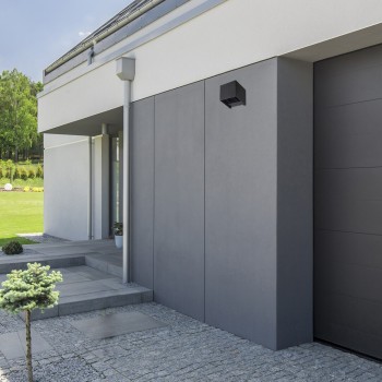 Aplica exterior Solin negru mat Rabalux 7396, 1xG9, IP54