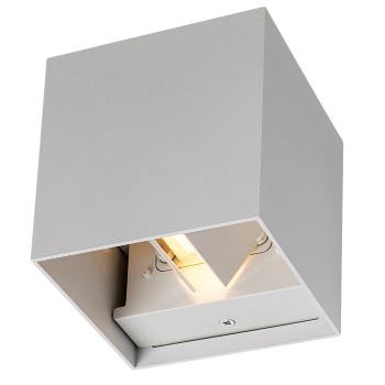 Aplica exterior Solin alb mat Rabalux 7397, 1xG9, IP54