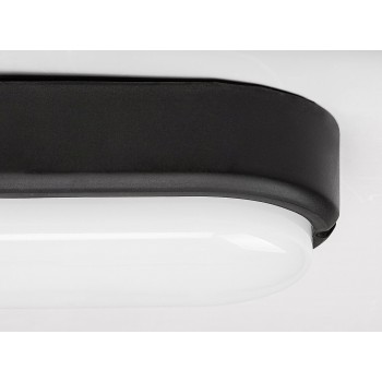 Aplica exterior LED Hort negru Rabalux 7409, 15W, IP54