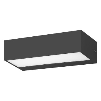Aplica exterior LED Halden negru Rabalux 7935, 9W, IP65
