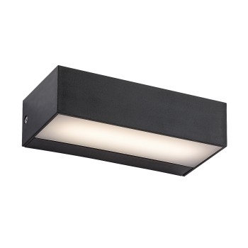 Aplica exterior LED Halden negru Rabalux 7935, 9W, IP65