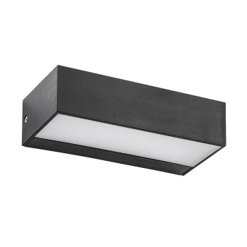 Aplica exterior LED Halden negru Rabalux 7935, 9W, IP65