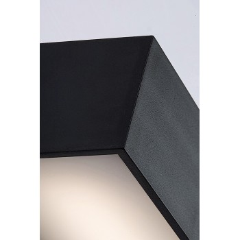 Aplica exterior LED Halden negru Rabalux 7935, 9W, IP65