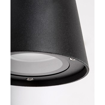 Aplica exterior Mandal negru mat Rabalux 7959, 1xGU10, IP54