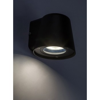 Aplica exterior Mandal negru mat Rabalux 7959, 1xGU10, IP54