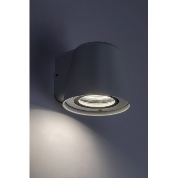 Aplica exterior Mandal alb mat Rabalux 7960, 1xGU10, IP54