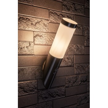 Aplica exterior Inox torch crom satin Rabalux 8266, 1xE27, IP44