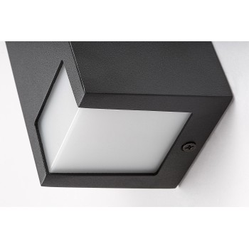 Aplica exterior Cernon negru Rabalux 77054, 1xGU10, IP44