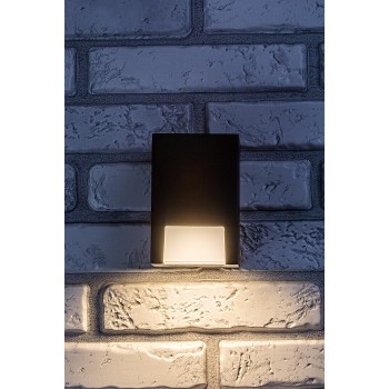 Aplica exterior Cernon negru Rabalux 77054, 1xGU10, IP44