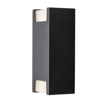 Aplica exterior Cernon negru Rabalux 77055, 2xGU10, IP44