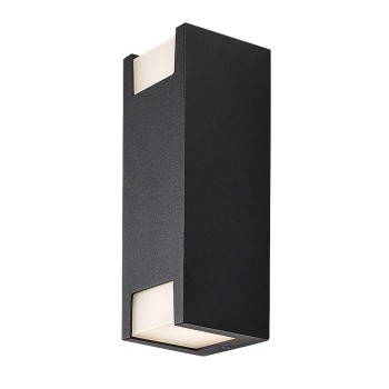 Aplica exterior Cernon negru Rabalux 77055, 2xGU10, IP44