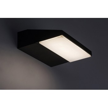 Aplica exterior LED Senica negru Rabalux 77064, 13W, IP65