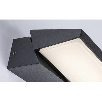 Aplica exterior LED Senica negru Rabalux 77064, 13W, IP65