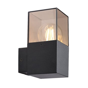 Aplica exterior Loanda negru Rabalux 77080, 1xE27, IP44