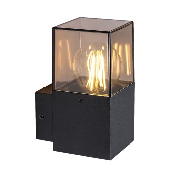 Aplica exterior Loanda negru Rabalux 77080, 1xE27, IP44