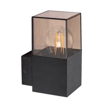 Aplica exterior Loanda negru Rabalux 77080, 1xE27, IP44